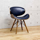 ミッドセンチュリー風デザインチェアー CC-02-NV メーカー直送 ▼返品・キャンセル不可【他商品との同時購入不可】
