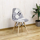 パッチワークシェルチェアー モノトーン CC-YD-MT メーカー直送 ▼返品・キャンセル不可【他商品との同時購入不可】