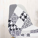 パッチワークシェルチェアー モノトーン CC-YD-MT メーカー直送 ▼返品・キャンセル不可【他商品との同時購入不可】