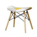 パッチワークが可愛いスツール イエロー色 CC-YD-ST-YE メーカー直送 ▼返品・キャンセル不可【他商品との同時購入不可】