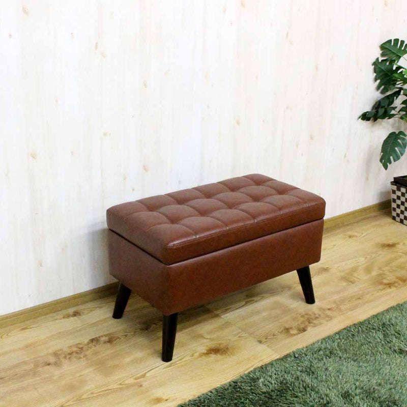 幅75cm収納付きスルーツ ST-MY-75-BR メーカー直送 ▼返品・キャンセル不可【他商品との同時購入不可】