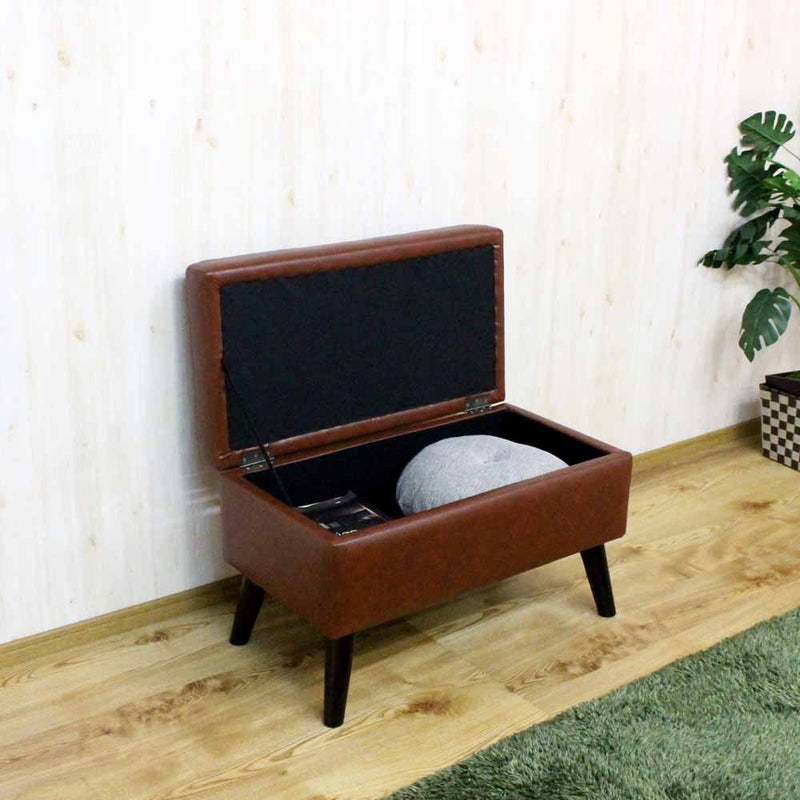 幅75cm収納付きスルーツ ST-MY-75-BR メーカー直送 ▼返品・キャンセル不可【他商品との同時購入不可】