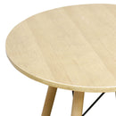 60円形のコーヒーテーブル CT-03 ナチュラル メーカー直送 ▼返品・キャンセル不可【他商品との同時購入不可】