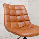 アンティークレザー調のワークチェアー ライト OA-09-LBR メーカー直送 ▼返品・キャンセル不可【他商品との同時購入不可】