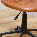 アンティークレザー調のワークチェアー ライト OA-09-LBR メーカー直送 ▼返品・キャンセル不可【他商品との同時購入不可】