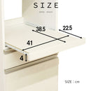 コンパクト国産レンジ台 引出しタイプ RB-02-H-BK メーカー直送 ▼返品・キャンセル不可【他商品との同時購入不可】