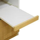 12キロの米びつ付き国産レンジ台 扉タイプ RB-03-2-NA メーカー直送 ▼返品・キャンセル不可【他商品との同時購入不可】