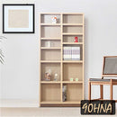 ブックシェフル幅90cmのハイタイプ BS-01-90H-NA メーカー直送 ▼返品・キャンセル不可【他商品との同時購入不可】