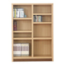 ブックシェフル幅90cmのミドルタイプ BS-01-90M-NA メーカー直送 ▼返品・キャンセル不可【他商品との同時購入不可】