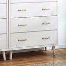 北欧風国産80-4ハイチェスト CH-01-80-4-WH メーカー直送 ▼返品・キャンセル不可【他商品との同時購入不可】