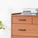 北欧風国産80-5ハイチェスト CH-01-80-5-TE メーカー直送 ▼返品・キャンセル不可【他商品との同時購入不可】