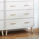 北欧風国産80-5ハイチェスト CH-01-80-5-WH メーカー直送 ▼返品・キャンセル不可【他商品との同時購入不可】