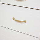 北欧風国産120-3ローチェスト CH-01-120-3-WH メーカー直送 ▼返品・キャンセル不可【他商品との同時購入不可】