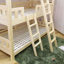 直列柱の3段ベッド BB-07-3-NA メーカー直送 ▼返品・キャンセル不可【他商品との同時購入不可】