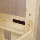 直列柱の3段ベッド BB-07-3-NA メーカー直送 ▼返品・キャンセル不可【他商品との同時購入不可】