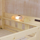 直列柱の3段ベッド BB-07-3-NA メーカー直送 ▼返品・キャンセル不可【他商品との同時購入不可】