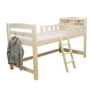 宮付きミドルベッド BB-05 メーカー直送 ▼返品・キャンセル不可【他商品との同時購入不可】