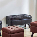 幅75cm収納付きスルーツ ST-MY-75-DBR 【直送品】 返品・キャンセル・他商品と同時購入は不可