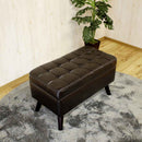 幅75cm収納付きスルーツ ST-MY-75-DBR 【直送品】 返品・キャンセル・他商品と同時購入は不可