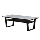 デザイン性と耐久性を備えた105センターテーブル ホワイト メーカー直送 ▼返品・キャンセル不可【他商品との同時購入不可】