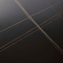 デザイン性と耐久性を備えた105センターテーブル ブラック メーカー直送 ▼返品・キャンセル不可【他商品との同時購入不可】