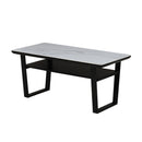 デザイン性と耐久性を備えた120ハイタイプセンターテーブル WH メーカー直送 ▼返品・キャンセル不可【他商品との同時購入不可】