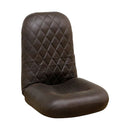 ハイバック1P座椅子 座面ポケットコイル入 ZABV-1P-DBR メーカー直送 ▼返品・キャンセル不可【他商品と同時購入不可】