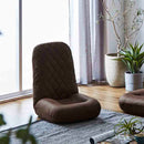 ハイバック1P座椅子 座面ポケットコイル入 ZABV-1P-DBR メーカー直送 ▼返品・キャンセル不可【他商品と同時購入不可】