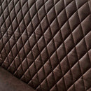 ハイバック1P座椅子 座面ポケットコイル入 ZABV-1P-DBR メーカー直送 ▼返品・キャンセル不可【他商品と同時購入不可】