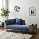 2口コンセント付きのマルチソファ SO-ISC-BL メーカー直送 ▼返品・キャンセル不可【他商品との同時購入不可】