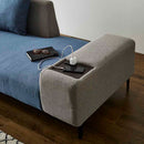 2口コンセント付きのマルチソファ SO-ISC-BL メーカー直送 ▼返品・キャンセル不可【他商品との同時購入不可】