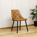 引っかきキズに強いレトロデザインチェアー CC-RT-LBR メーカー直送 ▼返品・キャンセル不可【他商品との同時購入不可】