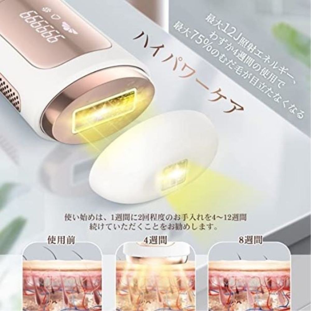 家庭用脱毛器セット Pro 05-ADTMP-002 【直送品】 返品・キャンセル