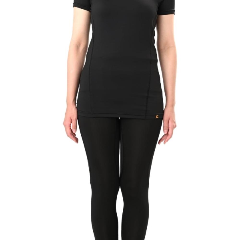 値下げ　コロバニィ　アンダーロングスリーブ　黒Mサイズ2枚セット 113019M コロバニィ アンダーロングスパッツ M メーカー直送 ▽返品