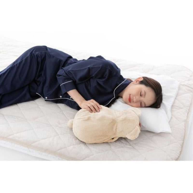 蓄熱式湯たんぽぽかベアミルキー POKABEAR メーカー直送 ▼返品・キャンセル不可【他商品との同時購入不可】