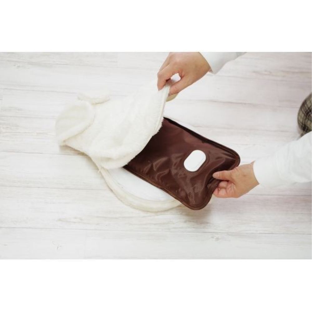 蓄熱式湯たんぽぽかうさホワイティー POKAUSA 【直送品】 返品
