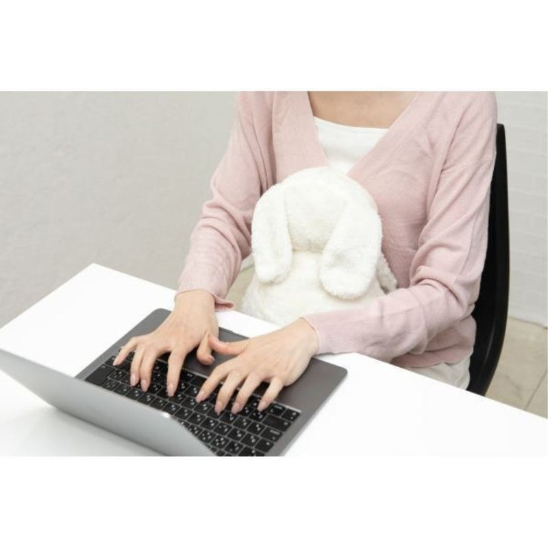 蓄熱式湯たんぽぽかうさホワイティー POKAUSA メーカー直送 ▼返品・キャンセル不可【他商品との同時購入不可】