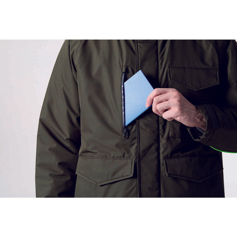 BURTLE防水防寒ジャケット7620-14XXLミルスグリーン メーカー直送 ▼返品・キャンセル不可【他商品との同時購入不可】