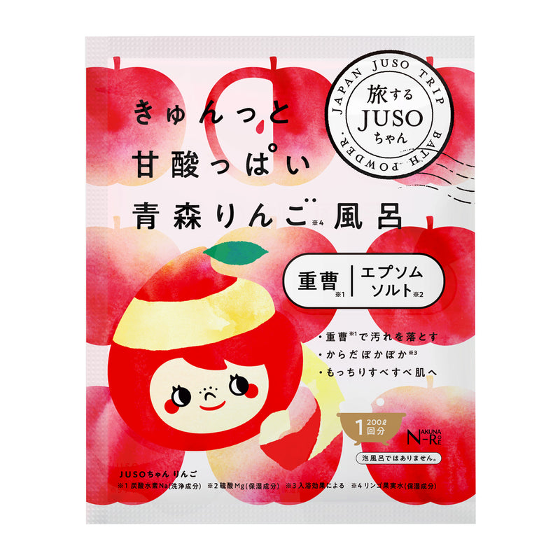 JUSO BATH POWDER りんご