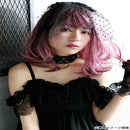 プリシラ オールウィッグ グラデ フリルカールミディ 耐熱 【直送品】 返品・キャンセル・他商品と同時購入は不可