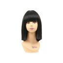 プリシラ オールウィッグ エッジブラントボブ 耐熱 ブラック 【直送品】 返品・キャンセル・他商品と同時購入は不可