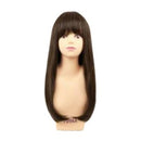 ガーリッシュストレートミディ 耐熱 TDB ダークブラウン 【直送品】 返品・キャンセル・他商品と同時購入は不可