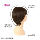 プリシラ ミセスオールウィッグ ラウンドカールショートボブ 耐熱 【直送品】 返品・キャンセル・他商品と同時購入は不可