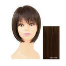 プリシラ 帽子ウィッグフィットショートボブ耐熱 ダークブラウン 【直送品】 返品・キャンセル・他商品と同時購入は不可