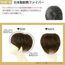 プリシラ  男性用5分ウィッグ ストレートショート 耐熱 【直送品】 返品・キャンセル・他商品と同時購入は不可