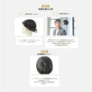 プリシラ  男性用5分ウィッグ ミディアムショート 耐熱 【直送品】 返品・キャンセル・他商品と同時購入は不可