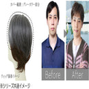 プリシラ  男性用5分ウィッグ ミディアムショート 耐熱 【直送品】 返品・キャンセル・他商品と同時購入は不可