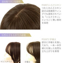 プリシラ プレミアム白髪かくしウィッグ ふんわりロングタイプ  【直送品】 返品・キャンセル・他商品と同時購入は不可