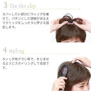 プリシラ プレミアム白髪かくしウィッグ ワンレンロングタイプ 【直送品】 返品・キャンセル・他商品と同時購入は不可