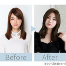 プリシラ つむじ前髪ウィッグ グラムワンレンバングス 耐熱 【直送品】 返品・キャンセル・他商品と同時購入は不可